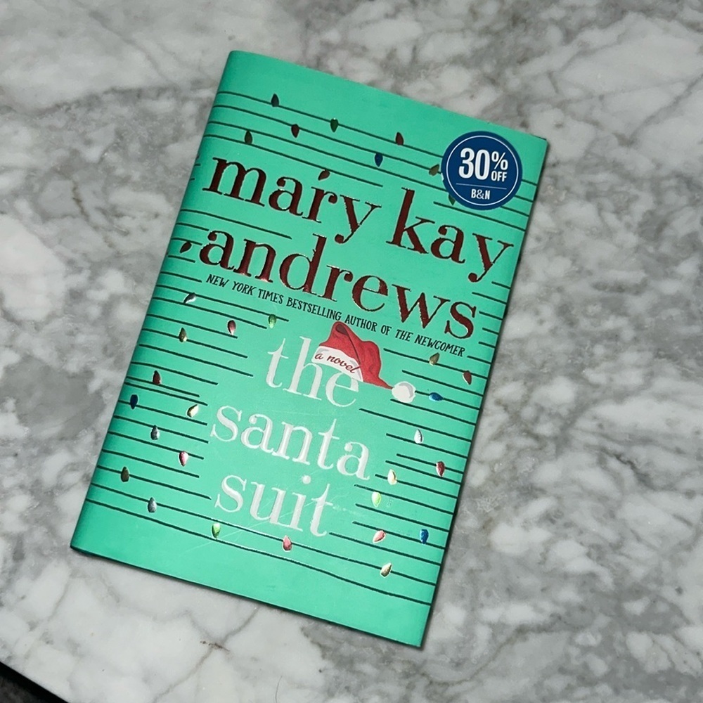 The Santa suit book by Mary Kay Andrews hardcover